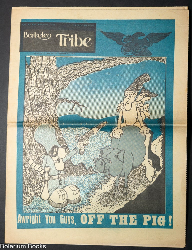Cat.No: 249226 Berkeley Tribe: vol. 6, #[13] (#119) Nov. 5-11, 1971 [misnumbered