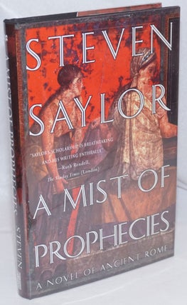 Cat.No: 249445 A Mist of Prophesies a novel of Ancient Rome. Steven Saylor, aka Aaron Travis