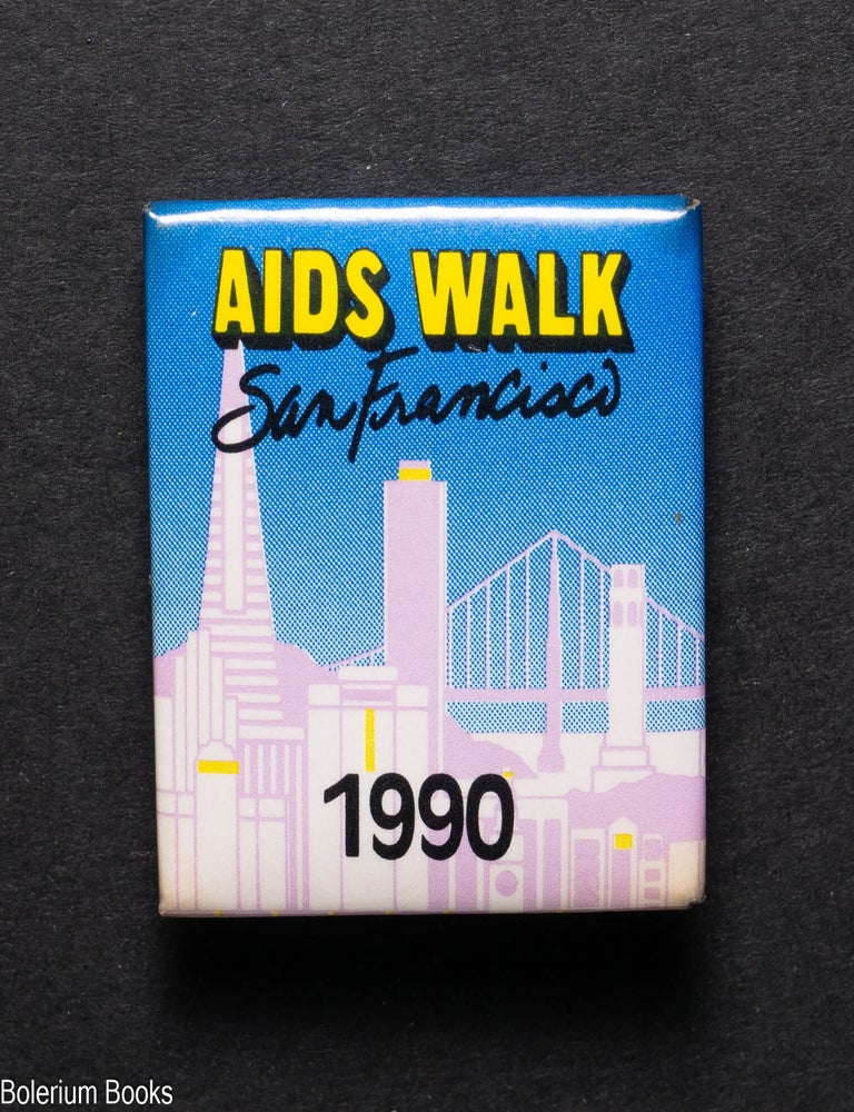 Cat.No: 249467 AIDS Walk / San Francisco 1990 [pinback button]