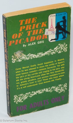 Cat.No: 24970 The Prick of the Picador. Alex Geis