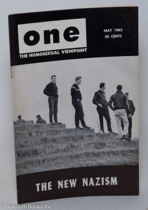 Cat.No: 249715 ONE Magazine; the homosexual viewpoint; vol. 11, #5, May 1963; The New...