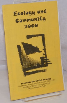 Cat.No: 249786 Ecology and Community 2000