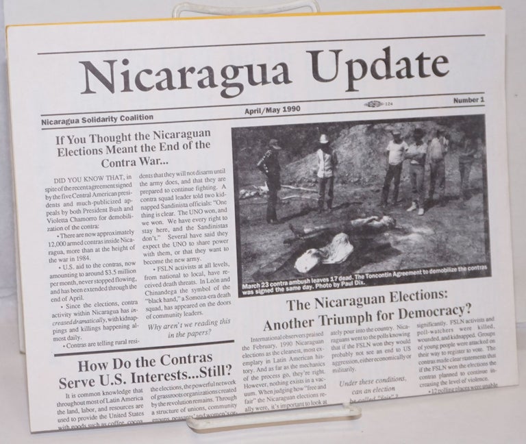 Cat.No: 249805 Nicaragua update. No. 1 (April/May 1990)