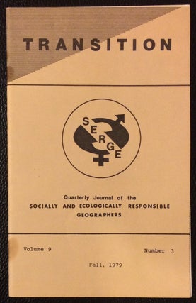 Cat.No: 250046 Transition: Quarterly journal of the Socially and Ecologically Responsible...