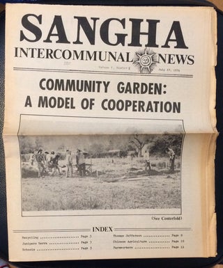 Cat.No: 250069 Sangha Intercommunal News. Vol. 1 no. 2 (July 27, 1974