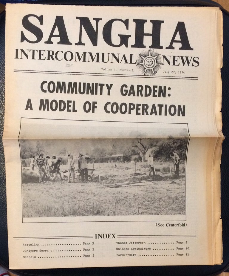 Cat.No: 250069 Sangha Intercommunal News. Vol. 1 no. 2 (July 27, 1974)