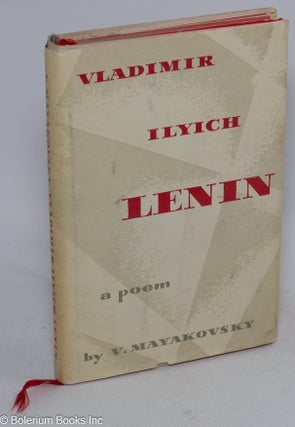 Cat.No: 250083 Vladimir Ilich Lenin; poema. V. Mayakovsky