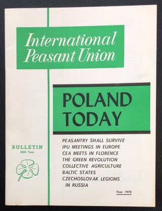 Cat.No: 250130 International Peasant Union Bulletin