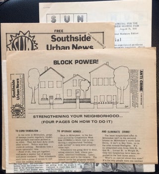 Cat.No: 250407 The SUN: Southside Urban News [four issues