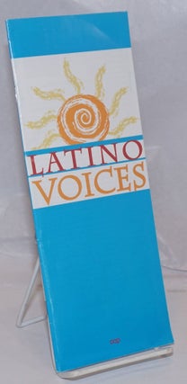 Cat.No: 250555 Latino Voices: books by and for Latinos from members of the Association of...