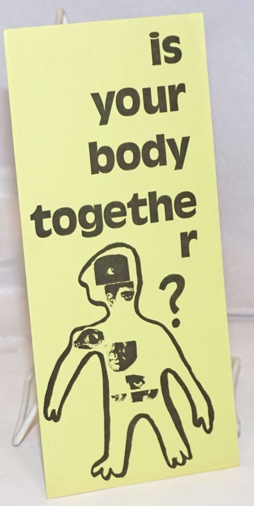 Cat.No: 250558 Is Your Body Together? [brochure]