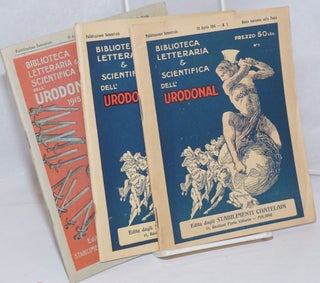 Cat.No: 250632 Biblioteca Letteraria & Scientifica Dell' Urodonal [3 issues