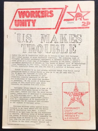 Cat.No: 250799 Workers Unity. May 16, 1977
