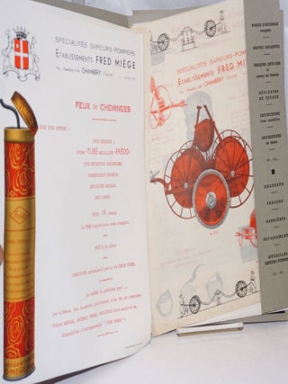 Establissements Fred Miege [catalog, price list, order form and two folders]