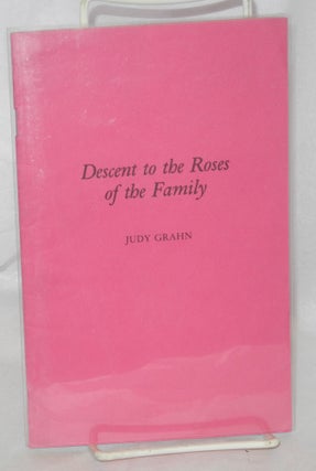 Cat.No: 25094 Descent to the Roses of the Family. Judy Grahn