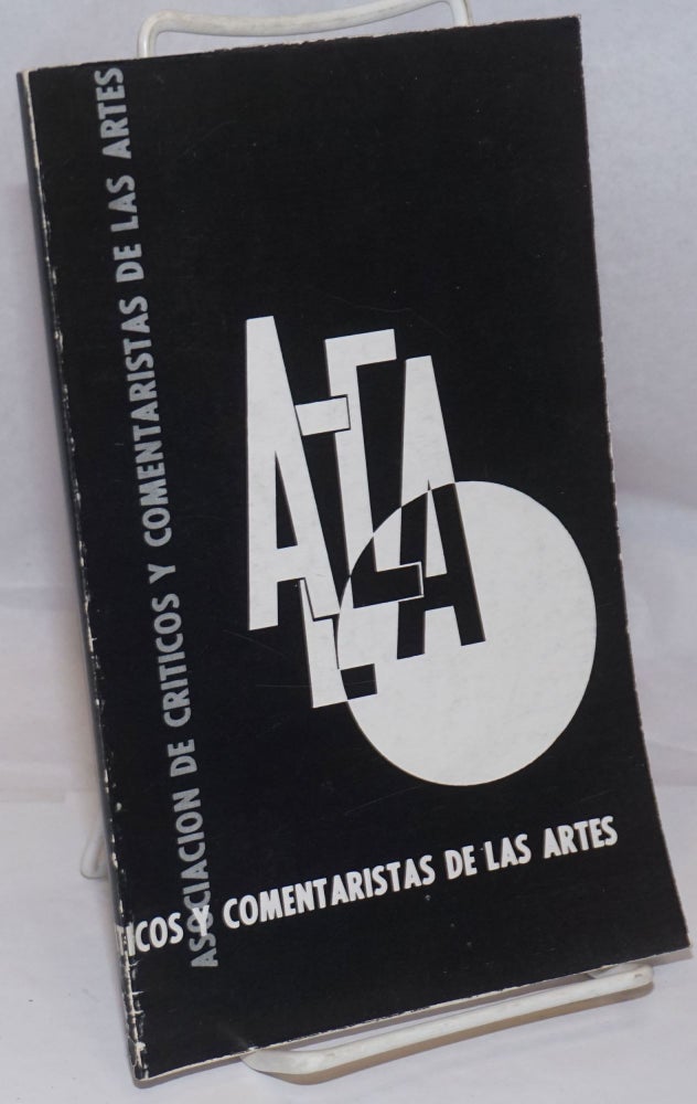 Cat.No: 250946 A.C.C.A. 1976. Asociación de Críticos y. Comentaristas de las Artes.