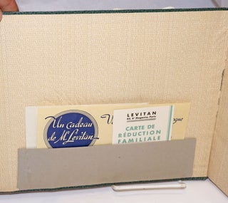 Levitan. Catalogue General 1938, 3e edition, annulant les precedentes. Un meuble signe' Levitan... est garanti pour longtemps