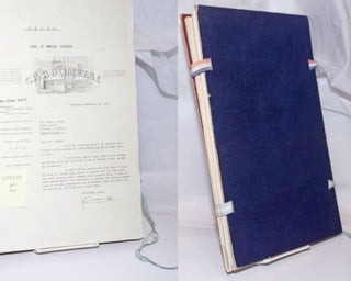 Cat.No: 251237 Plans of Mendoza Province: Departments limits / Division in Mining...