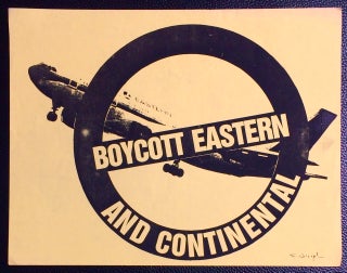 Cat.No: 251408 Boycott Eastern and Continental [handbill