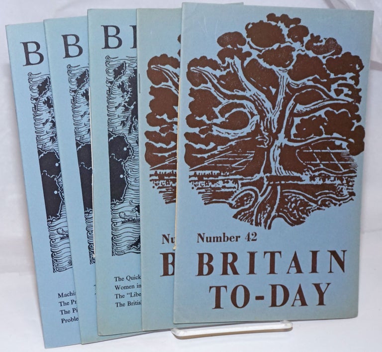 Cat.No: 251505 Britain To-Day [5 issues]