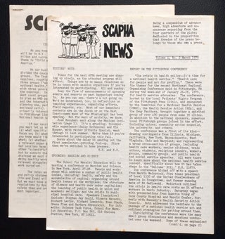 Cat.No: 251512 SCAPHA News [two issues, vol. 4 nos. 1 and 2]. American Public Health...