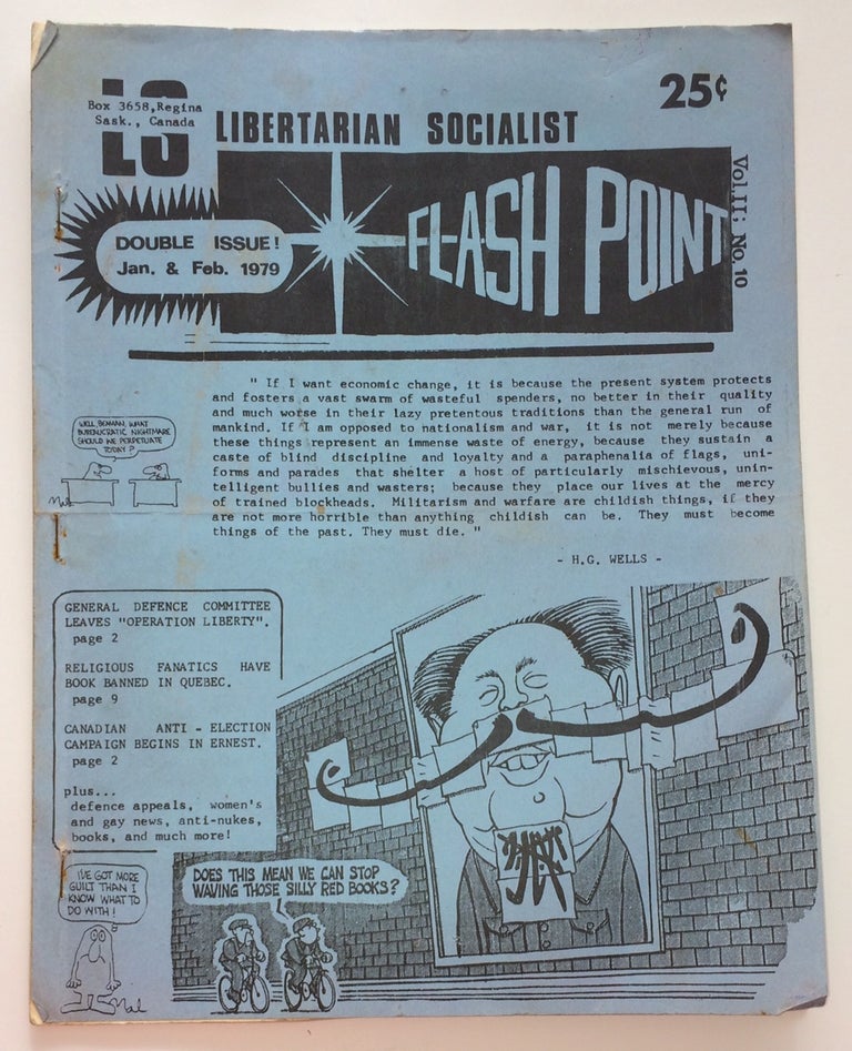 Cat.No: 251617 Flashpoint: a Libertarian Socialist Newsjournal. Vol. 2 no. 10 (Jan and Feb. 1979)