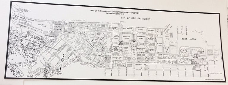 Cat.No: 251899 Map of the Panama-Pacific International Exposition. San Francisco, 1915