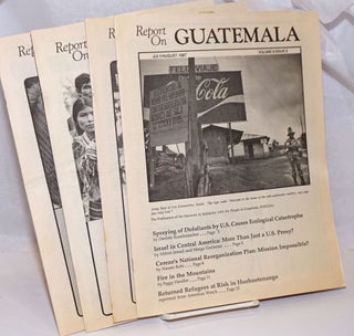 Cat.No: 252080 Report on Guatemala [4 issues]. Daniele Rossdeutscher