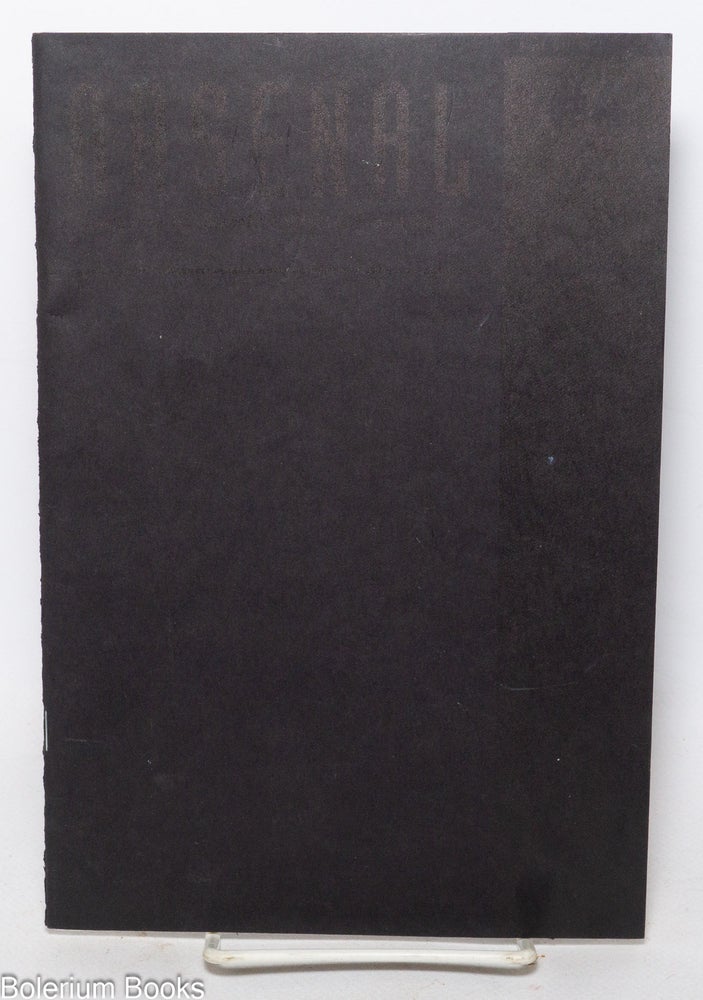 Vic Speedwell Arsenal: A Magazine of Anarchist Strategy and Culture. No. 4 Fall 2001 ...