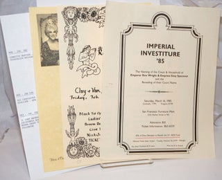 Packet of Eight Imperial Court Handbills