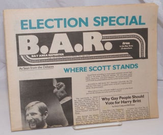 Cat.No: 252258 B.A.R. Bay Area Reporter; November 1, 1979; Election Special; Where Scott...