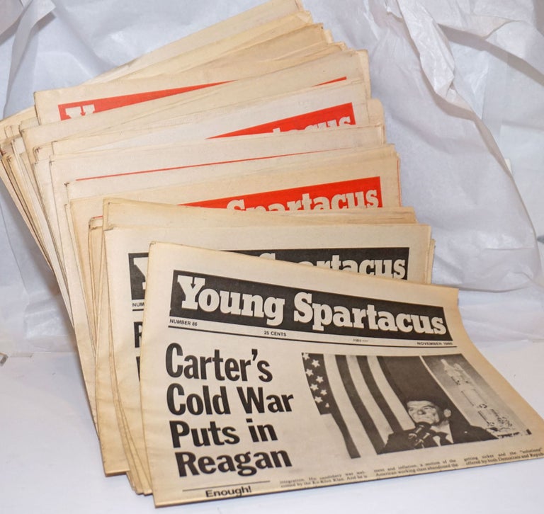 Cat.No: 252838 Young Spartacus [46 issues of the newspaper]. Bonnie Brodie, ed.