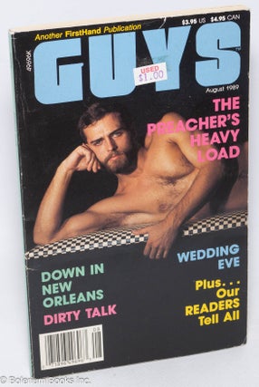 Cat.No: 252910 Guys: Another FirstHand Publication; vol. 2, #3, August 1989: The...