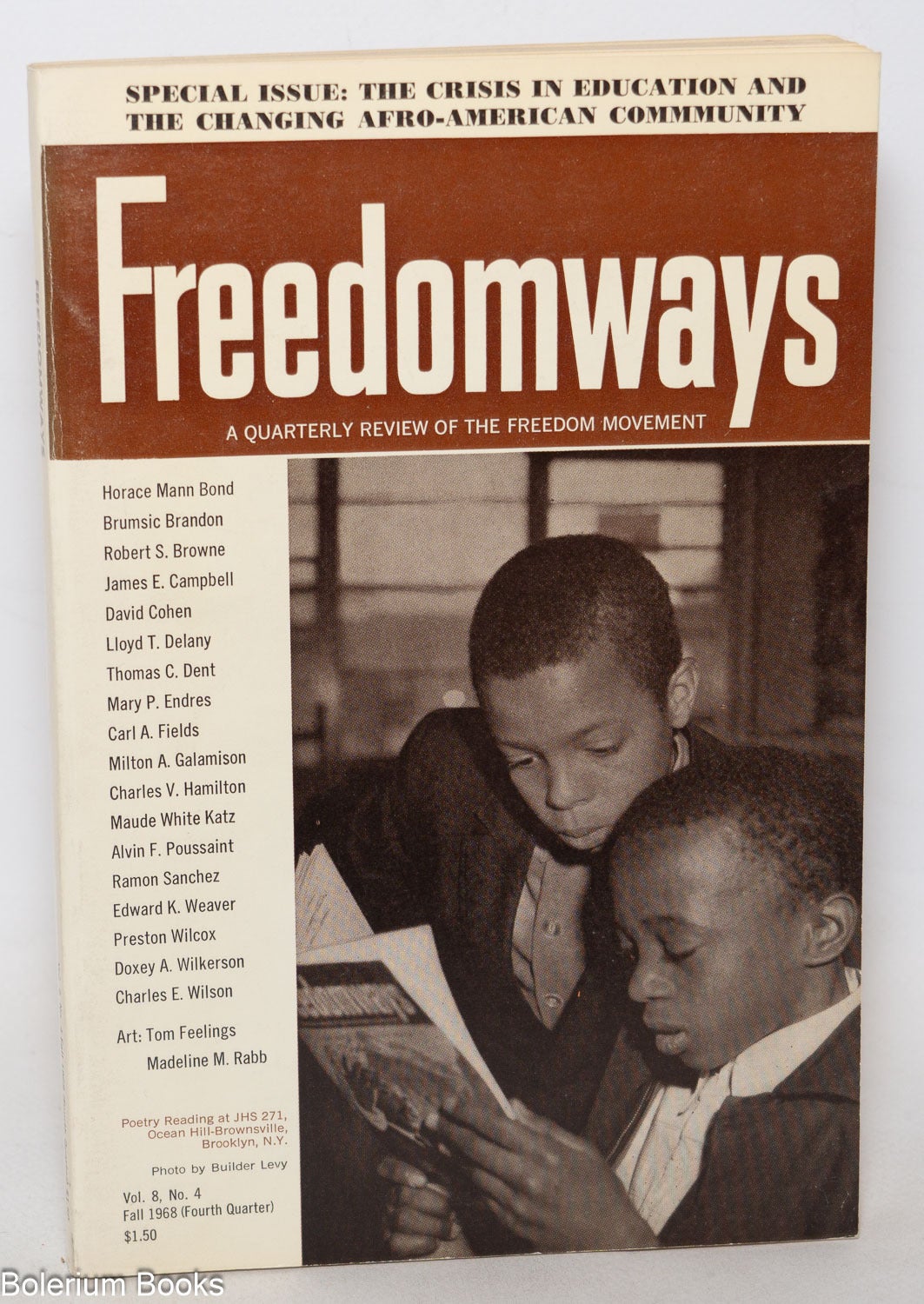 Freedomways: a quarterly review of the freedom movement Vol. 8 no. 4 ...