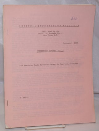 Cat.No: 253032 Internal Information Bulletin, December 1967: Convention Reports No. 2