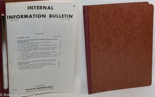 Cat.No: 253050 Internal Information Bulletin, No. 1, April 1973 through No. 10, Decmber...
