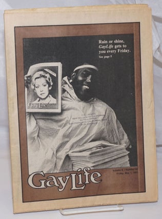 Cat.No: 253089 GayLife: the international gay newsleader; vol. 6, #45, Friday, May 1,...