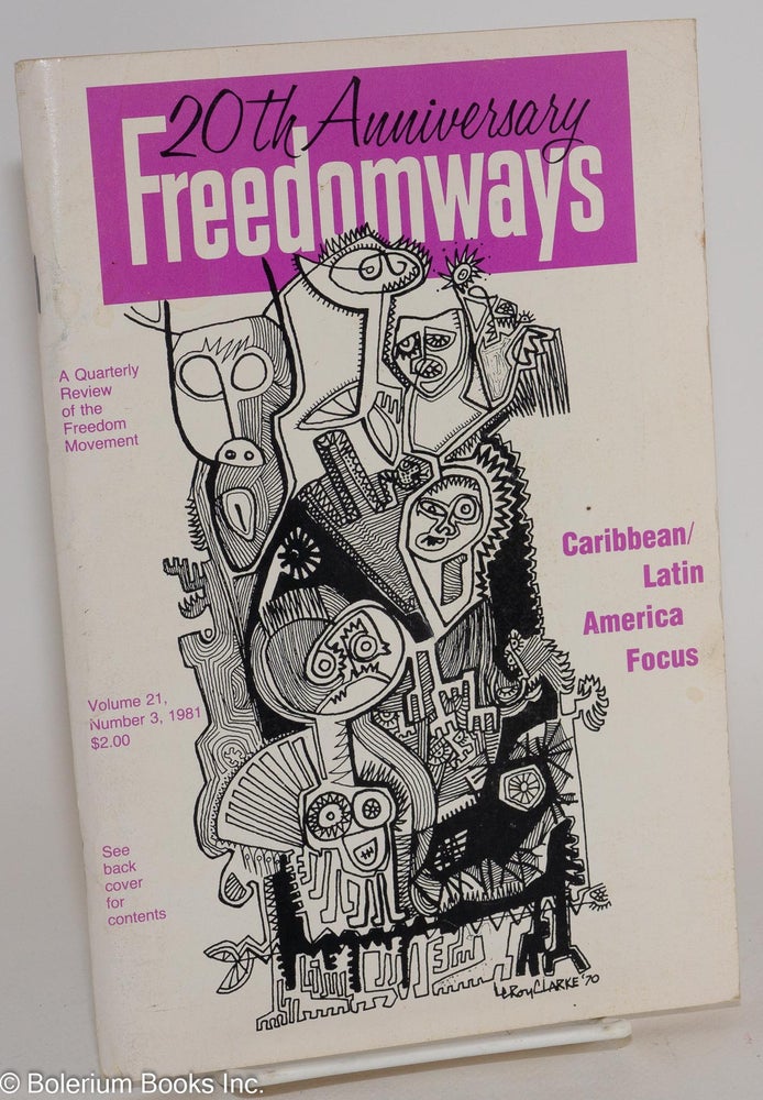 Cat.No: 253177 Freedomways, a quarterly review of the freedom movement Vol. 21