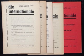 Cat.No: 253213 Die Internationale: theoretisches Organ des revolutionären Marxismus...