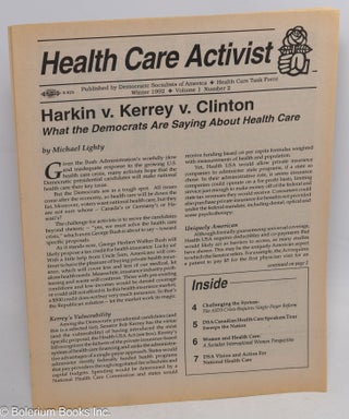 Cat.No: 253269 Health Care Activist: Volume 1, Number 2, Winter 1992. Ginny Coughlin