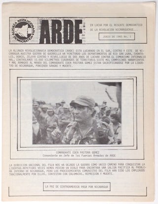 Cat.No: 253492 ARDE: En lucha por el rescate democratico de la revolucion Nicaraguense......