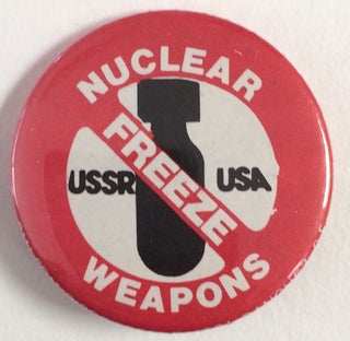 Cat.No: 253573 Nuclear Weapons Freeze [pinback button