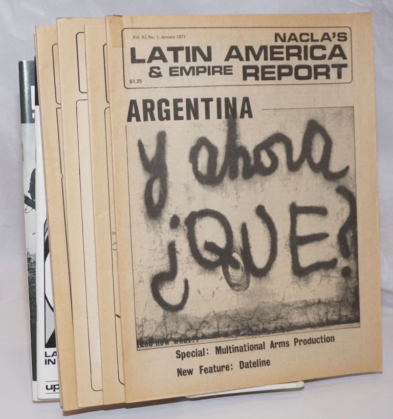 Cat.No: 253691 NACLA report on the Americas [7 issues]