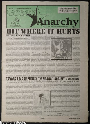Cat.No: 253693 Green Anarchy: No. 8, Spring 2002