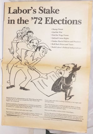Cat.No: 253730 Labor's Stake in the '72 Elections: