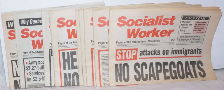 Cat.No: 253752 Socialist Worker [Canada]. International Socialists in the Canadian State.