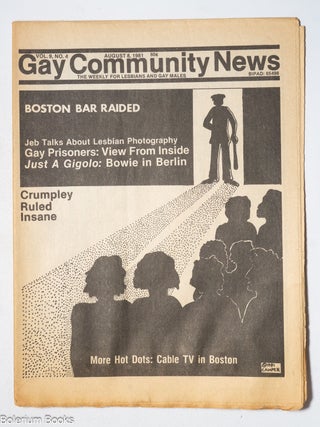 Cat.No: 253843 GCN: Gay Community News; the weekly for lesbians and gay males; vol. 9,...