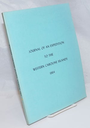 Cat.No: 253874 Journal of an Expedition to the Western Caroline Islands August 26 to...