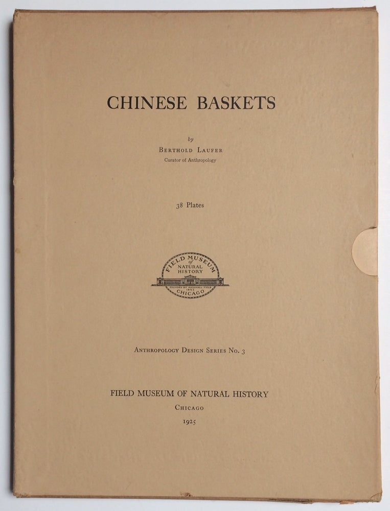 Cat.No: 253989 Chinese Baskets. Berthold Laufer.