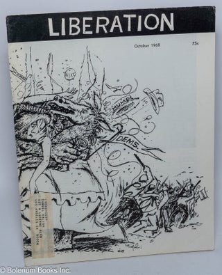 Cat.No: 254020 Liberation. Vol. 13, no. 5 (October 1968). Dave Dellinger